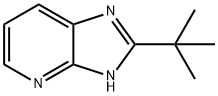 2-TERT-BUTYL-3H-IMIDAZO[4,5-B]PYRIDINE 结构式