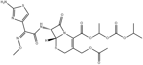 头孢泊肟酯杂质E, 217803-89-9, 结构式