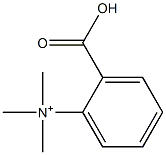 2-(Trimethylaminio)benzoic acidanion 结构式
