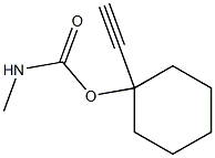 Carbamic acid, methyl-, 1-ethynylcyclohexyl ester (6CI,8CI) 结构式