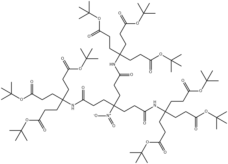Generation 2 dendron, Nitrononaester Struktur
