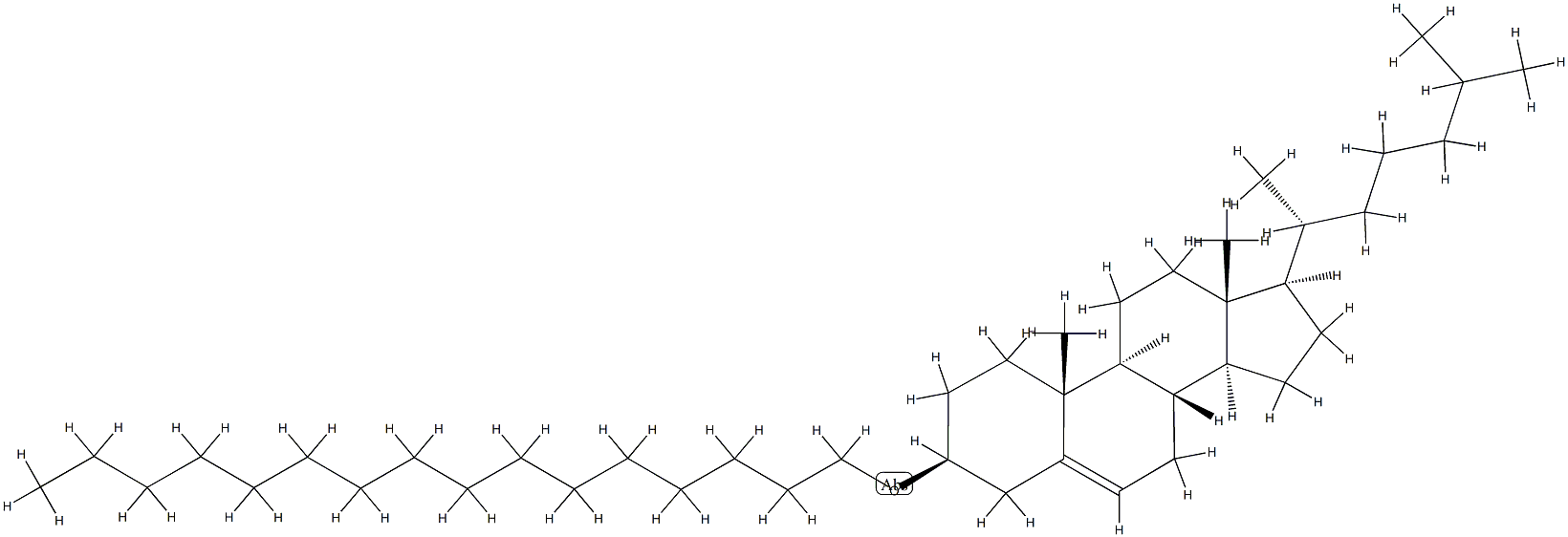 3-O-(1-hexadecyl)cholesterol,22032-48-0,结构式