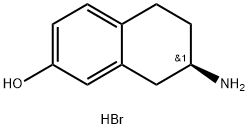 (R)-2-氨基-7-羟基四氢化萘氢溴酸盐, 220640-10-8, 结构式