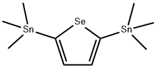 2,5-双三甲基锡基硒酚 结构式