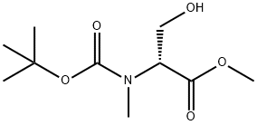 BOC-N-ME-D-SER-OME, 220903-92-4, 结构式