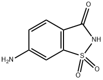 6-aminosaccharin Struktur