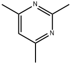2,4,6-三甲基嘧啶 结构式