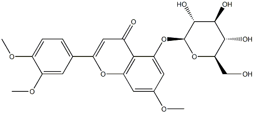 LETHEDOSIDE A, 221289-20-9, 结构式