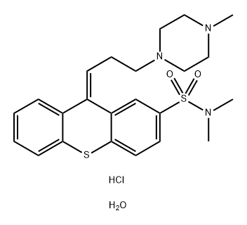 Thiothixene 结构式