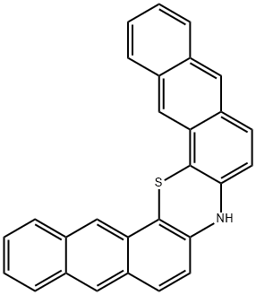 8H-Dinaphtho2,3-c:2,3-hphenothiazine,222-06-0,结构式