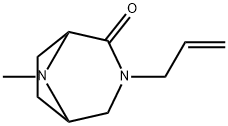 3,8-Diazabicyclo[3.2.1]octan-2-one,8-methyl-3-(2-propenyl)-(9CI) 结构式