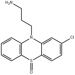 3-(2-氯-5-氧代吩噻嗪-10-基)丙-1-胺 结构式