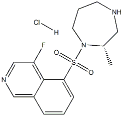 RIPASUDIL HYDROCHLORIDE,223644-02-8,结构式