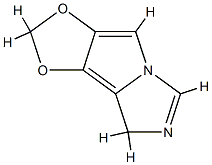 4H-1,3-Dioxolo[3,4]pyrrolo[1,2-c]imidazole(9CI) Struktur