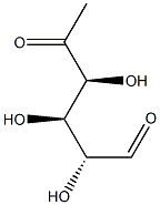 6-デオキシ-D-xylo-5-ヘキソスロース 化学構造式