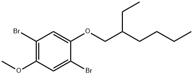 Benzene, 1,4-dibromo-2-[(2-ethylhexyl)oxy]-5-methoxy- 结构式