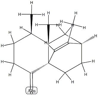 (2R)-1,2,6,7,8,8a-Hexahydro-3,8β,8aβ-trimethyl-5H-2β,4aβ-ethanonaphthalen-5-one Structure