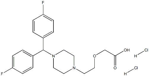 EFLETIRIZINE 2HCL Structure