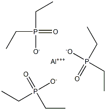 二乙基次膦酸铝, 225789-38-8, 结构式