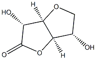 Idonic acid, 3,6-anhydro-, gamma-lactone, L- (8CI) Structure