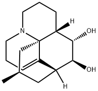 (5β,6α,15R)-11,12-Didehydro-15-methyllycopodane-5,6-diol Structure