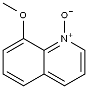 8-甲氧基喹啉氮氧化物 结构式