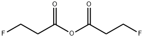 ビス(3-フルオロプロピオン酸)無水物 化学構造式
