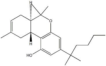 (6aR)-3-(1,1-Dimethylpentyl)-6aβ,7,10,10aα-tetrahydro-6,6,9-trimethyl-6H-dibenzo[b,d]pyran-1-ol|