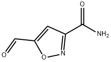 3-Isoxazolecarboxamide,5-formyl-(8CI,9CI) Structure