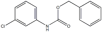 Carbanilic acid, m-chloro-, benzyl ester (6CI, 8CI) Structure