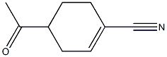 1-Cyclohexene-1-carbonitrile, 4-acetyl- (6CI,8CI,9CI) 结构式