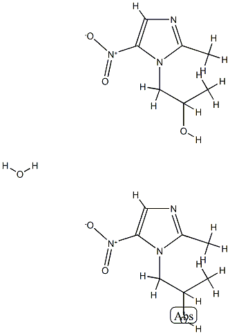 塞克硝唑半水合物,227622-73-3,结构式