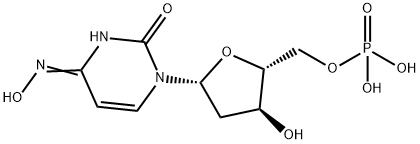 N-4-hydroxy-2'-deoxycytidylic acid 结构式