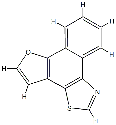 Furo[3,2:3,4]naphtho[1,2-d]thiazole (8CI,9CI) 结构式