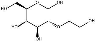 2-O-Hydroxyethyl-D-glucose Struktur