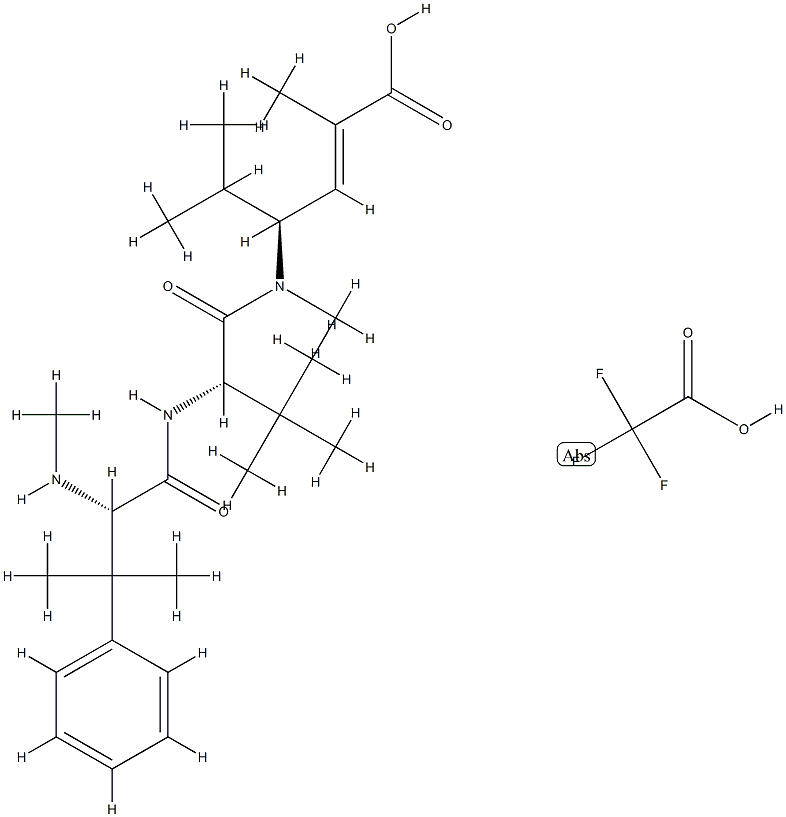 Taltobulin (trifluoroacetate) Structure