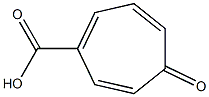 1,3,6-Cycloheptatriene-1-carboxylicacid,5-oxo-(8CI) Structure