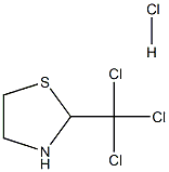 Trichloromethyl-2-thiazolidine (chlorhydrate) [French] Structure