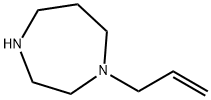 1H-1,4-Diazepine,hexahydro-1-(2-propenyl)-(9CI) Struktur