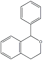 1H-2-Benzopyran,3,4-dihydro-1-phenyl-(9CI) 化学構造式