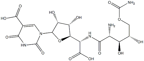 POLYOXIN D, 22976-86-9, 结构式
