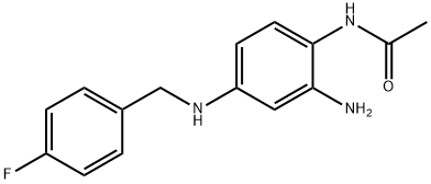 N -乙酰瑞替加滨,229970-68-7,结构式