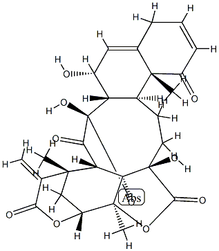 酸浆苦味A,23027-91-0,结构式