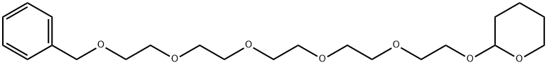 Benzyl-PEG6-THP Structure