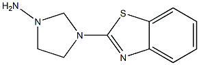 1-Imidazolidinamine,3-(2-benzothiazolyl)-(9CI) Struktur