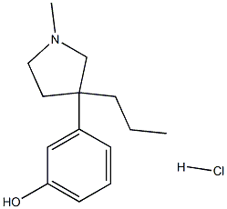 プロファドール塩酸塩 化学構造式