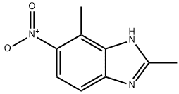 1H-Benzimidazole,2,4-dimethyl-5-nitro-(9CI) 结构式