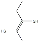 甲基3-甲基-1-丁烯基二硫醚 结构式
