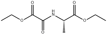 乙基 2-(2-乙氧基-2-氧亚基乙酰氨基)丙酯, 23460-73-3, 结构式