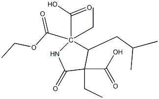 2351-95-3 Triethyl=3-isobutyl-5-oxo-2,2,4-pyrrolidinetricarboxylate